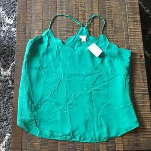 NWT J. Crew sleeveless top (Size 12)